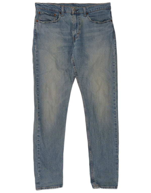 Levi's Hombre 512 Lo-Ball Slim Tapered Jeans W34 L33 Algodón Azul