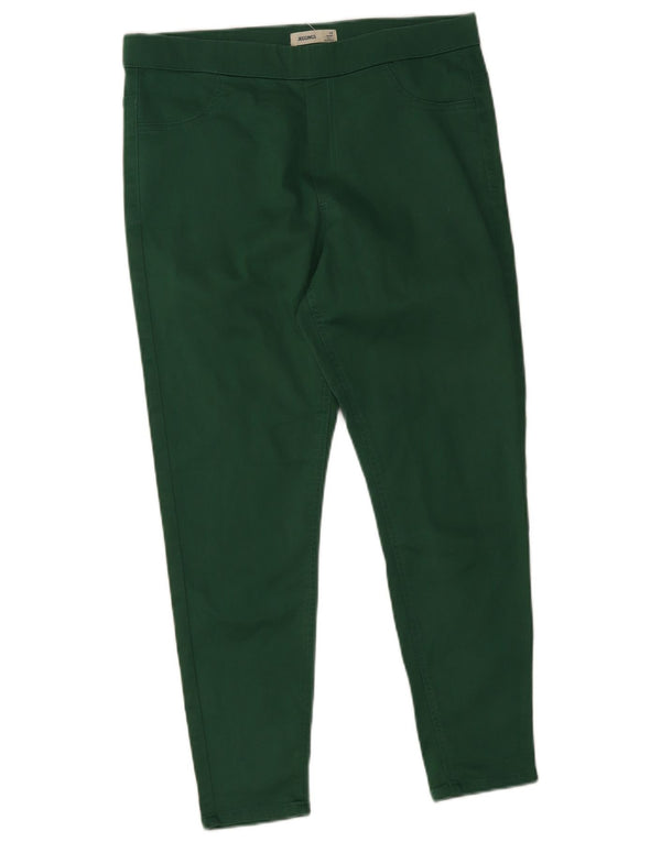 Marks & Spencer Pantalones cortos casuales para mujer UK 40 Large W34 L26 Verde