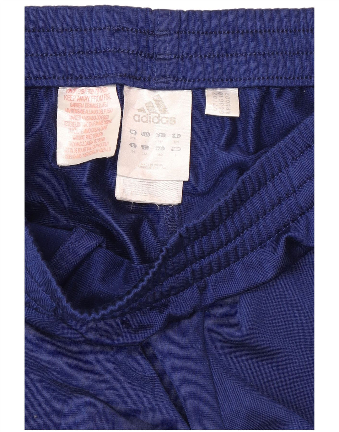 Adidas Pantalón Chándal Niño 13-14 Años Azul Marino Poliéster