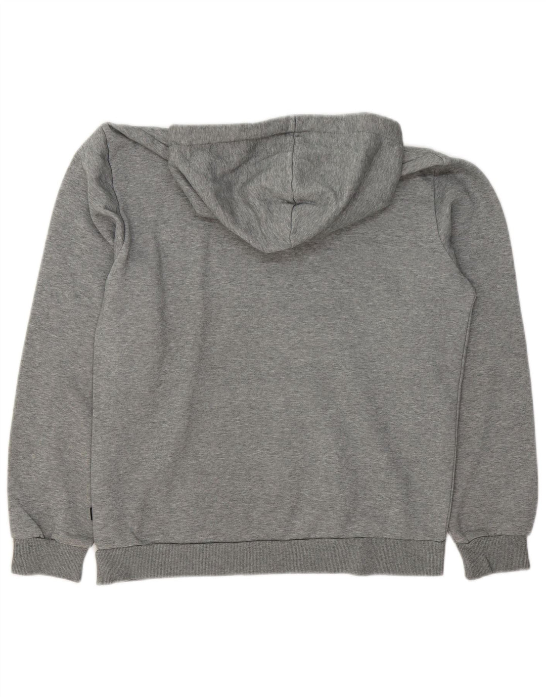Puma Hombre Sudadera Con Capucha Gráfica Jersey De Algodón Moteado Gris Medio