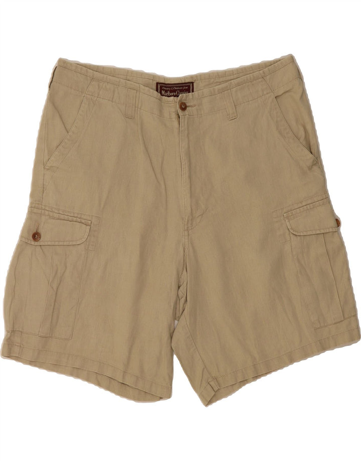 MARLBORO CLASSICS Mens Cargo Shorts EU 54 2XL W38 Beige Vintage Marlboro Classics and Second-Hand Marlboro Classics from Messina Hembry 