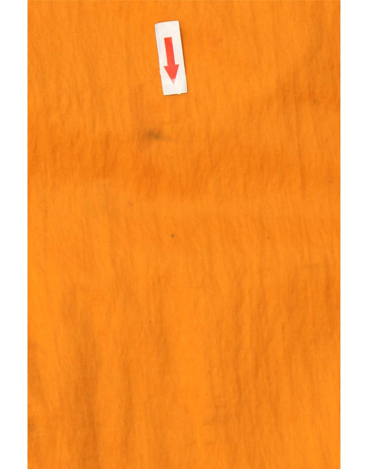 Pretty Green Chubasquero con capucha Smiley para hombre, talla 40, poliéster naranja grande