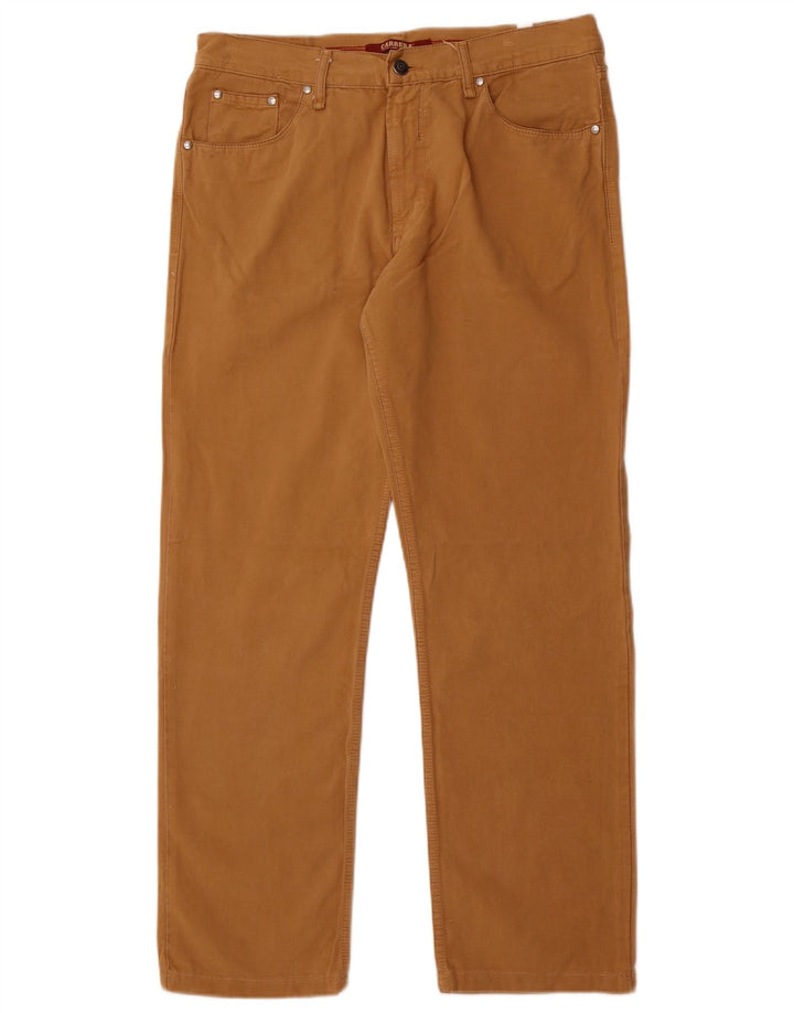 Carrera Jeans rectos 700 para hombre W33 L30 Algodón marrón