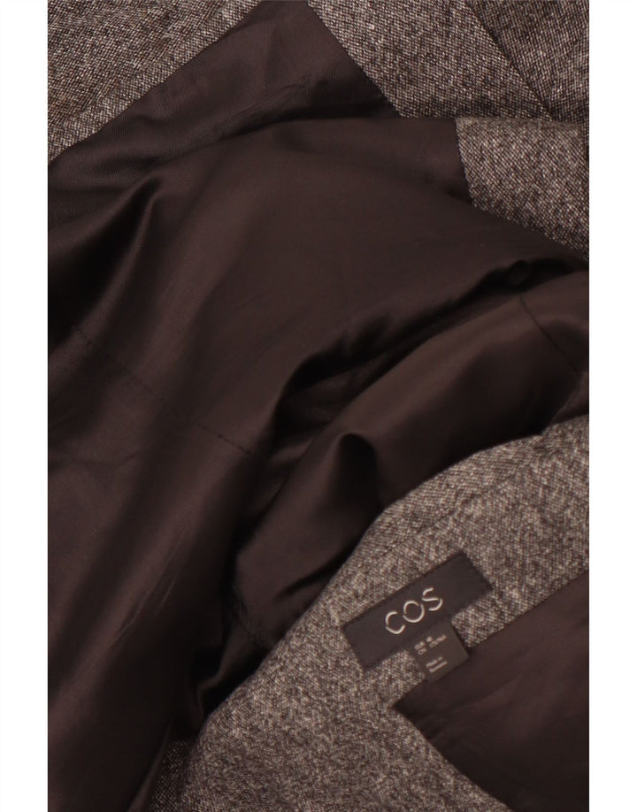 Chaqueta tipo blazer de 2 botones para hombre Cos EU 48 Lana gris medio