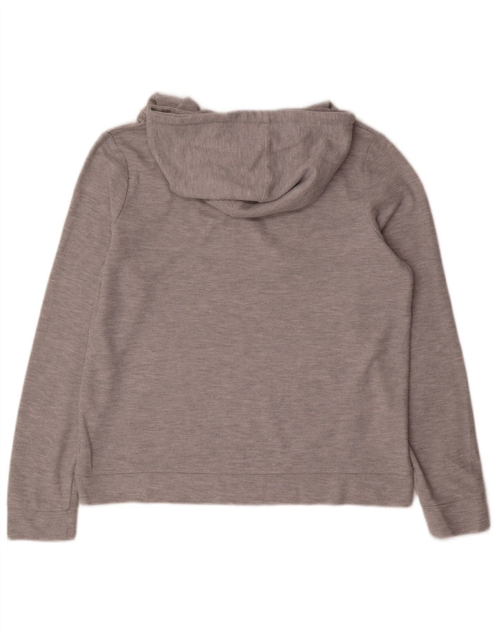 Sudadera con capucha para mujer Fat Face UK 40 Poliéster gris medio