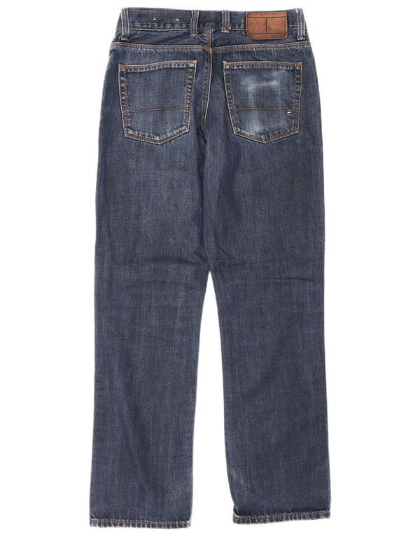 Tommy Hilfiger Vaqueros rectos Mercer para hombre W28 L30 Algodón azul marino