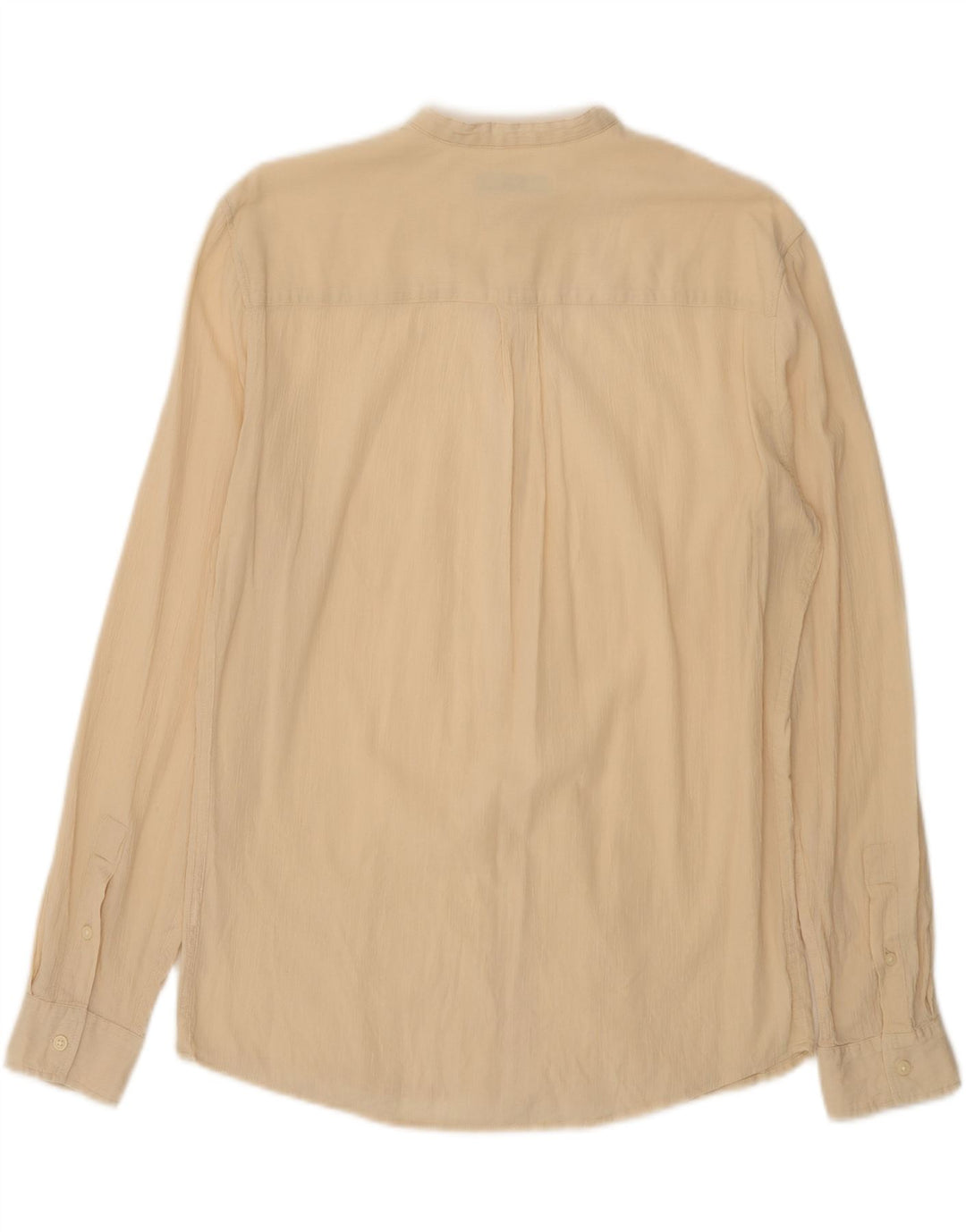 Camisa Zara Hombre Beige Medio