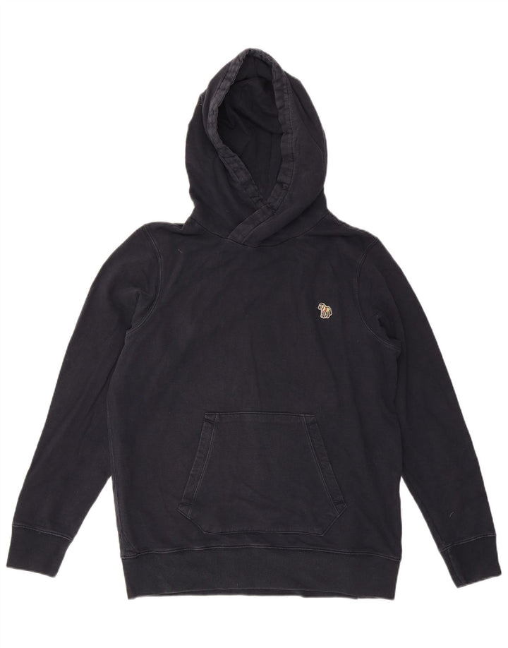 Paul Smith Hombre Sudadera con Capucha Jersey Medio Azul Marino Algodón
