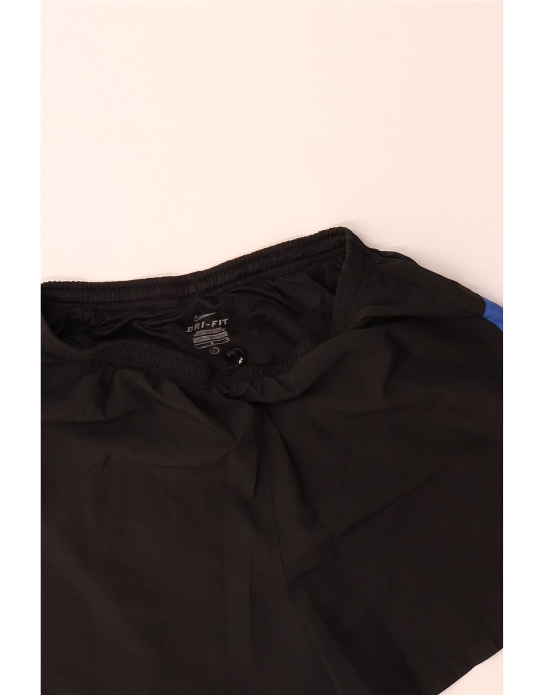 Nike - Pantalones cortos deportivos para hombre (talla pequeña), color negro y poliéster