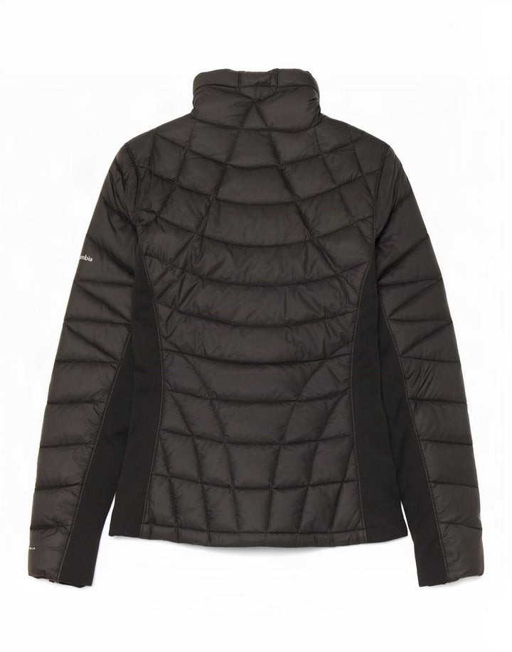 Columbia Chaqueta acolchada para hombre ES 38 Mediana Nylon color block negro