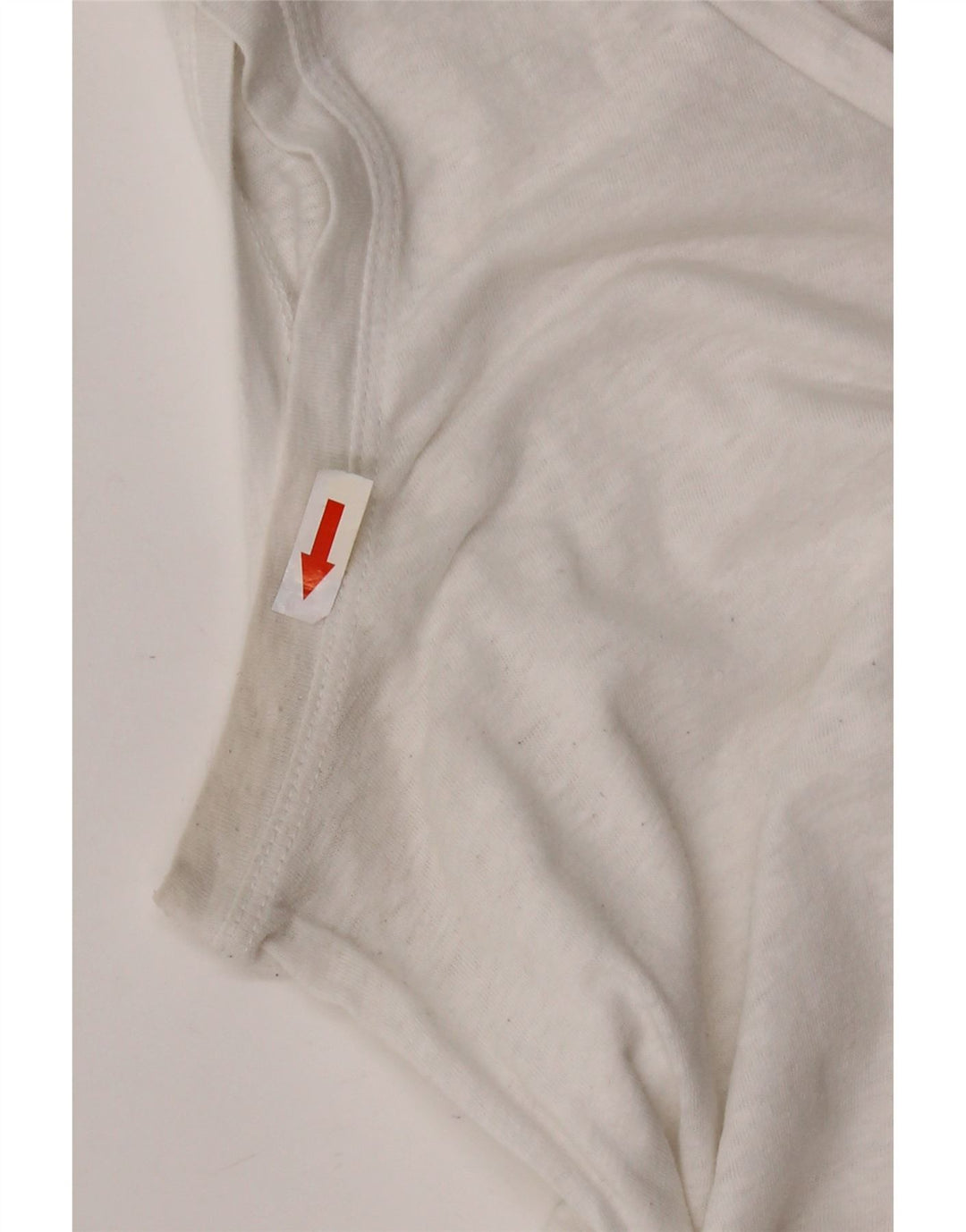 J. CREW Camiseta sin mangas para mujer UK 12 Algodón blanco mediano