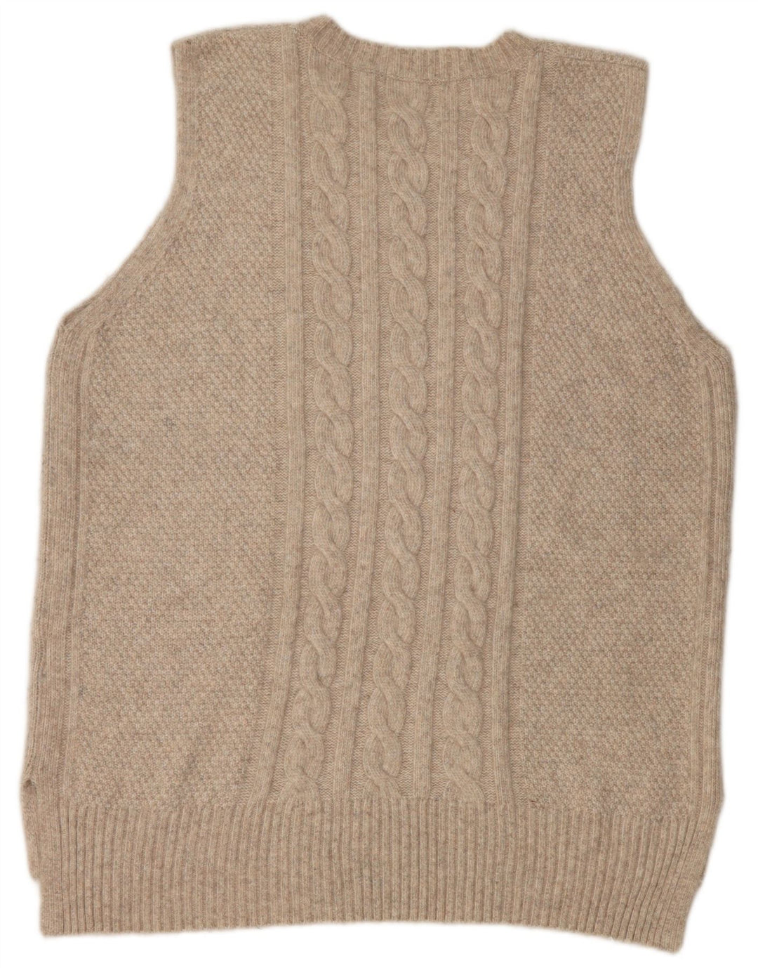 Marks & Spencer Camiseta sin mangas para mujer UK 46 Grande Poliéster beige