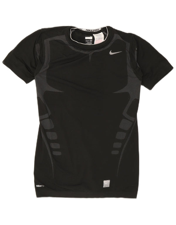 Nike - Camiseta para hombre, talla grande, color negro, poliéster