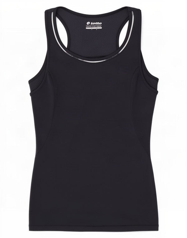 Lotto Top sin mangas para mujer UK 8 Small Azul marino