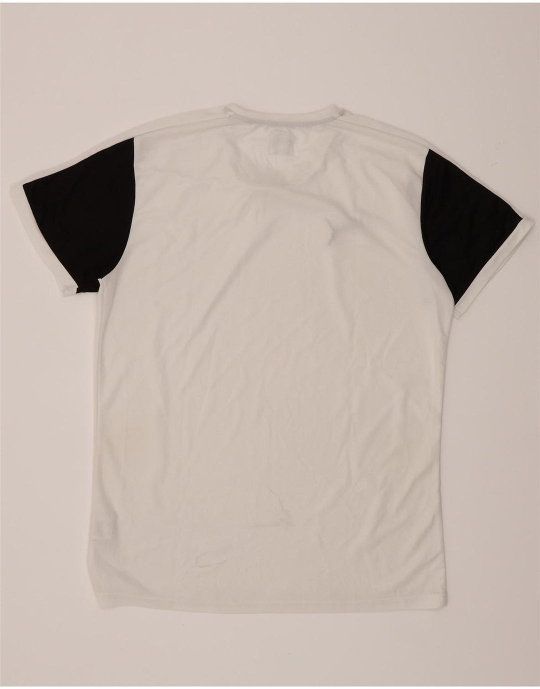 Puma Camiseta para hombre Top Large Blanco Colorblock Poliéster