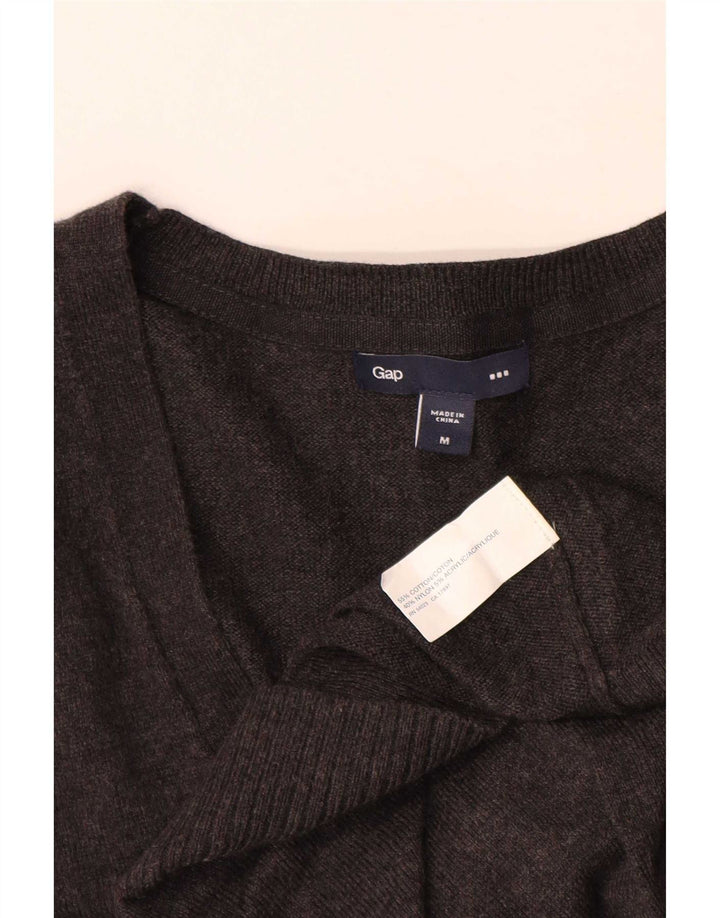 Gap Suéter Cárdigan para Mujer UK 44 Algodón Gris Medio