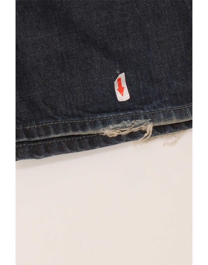 Diesel Hombre Bootcut Jeans W36 L33 Algodón Azul Marino