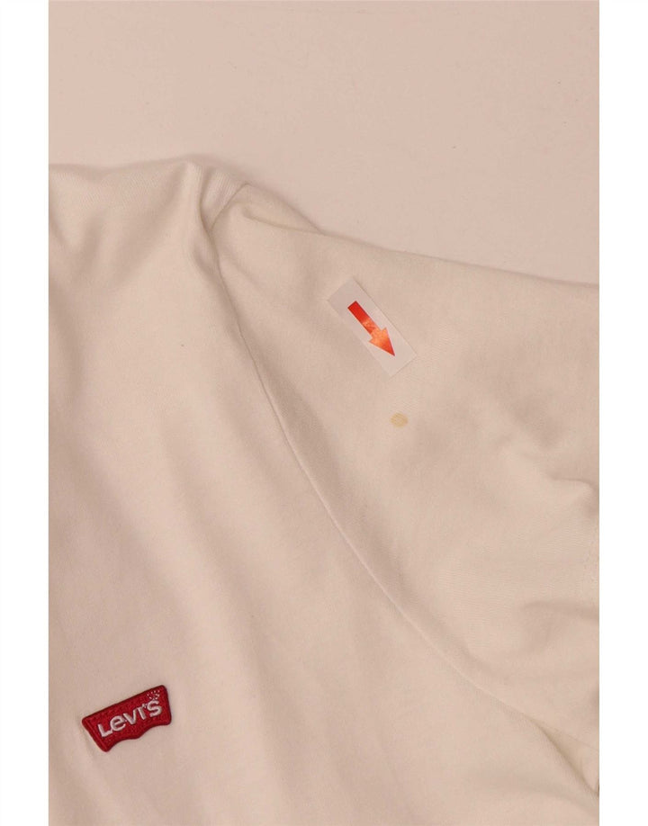 Camiseta Levi's Hombre Top Medium Blanco Algodón