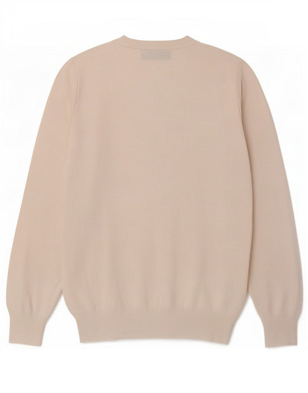 Gas Jersey con Cuello en V para Hombre Pequeño Blanco