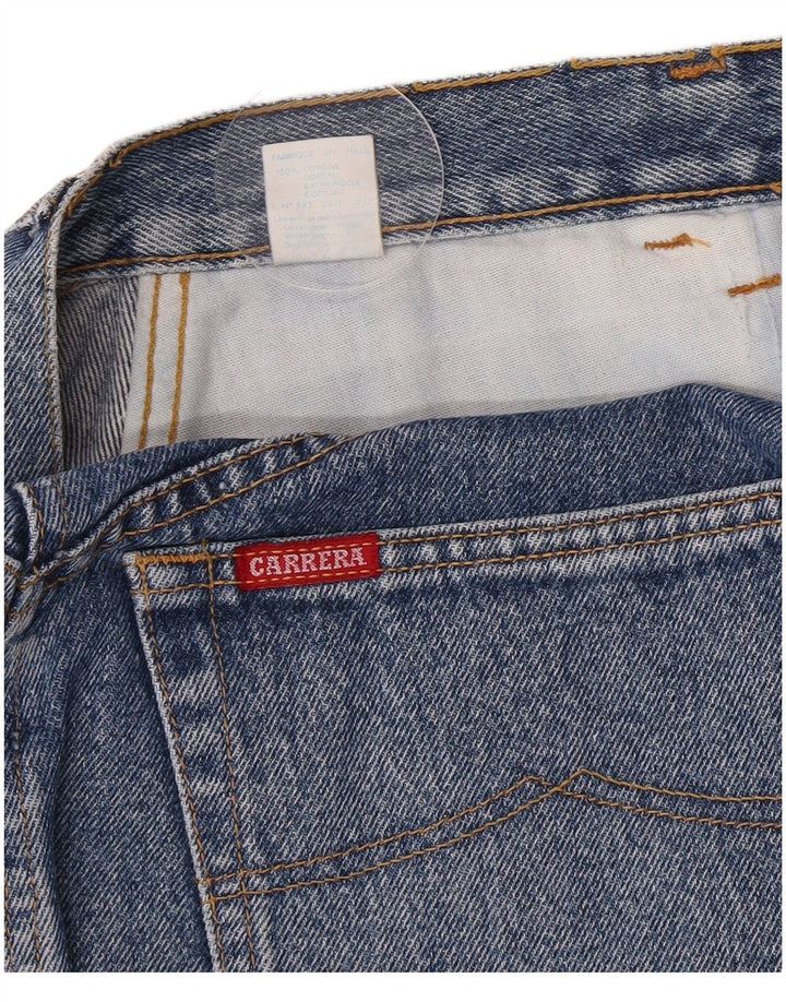 Falda Vaquera Mujer Carrera W30 Azul Medio Algodón