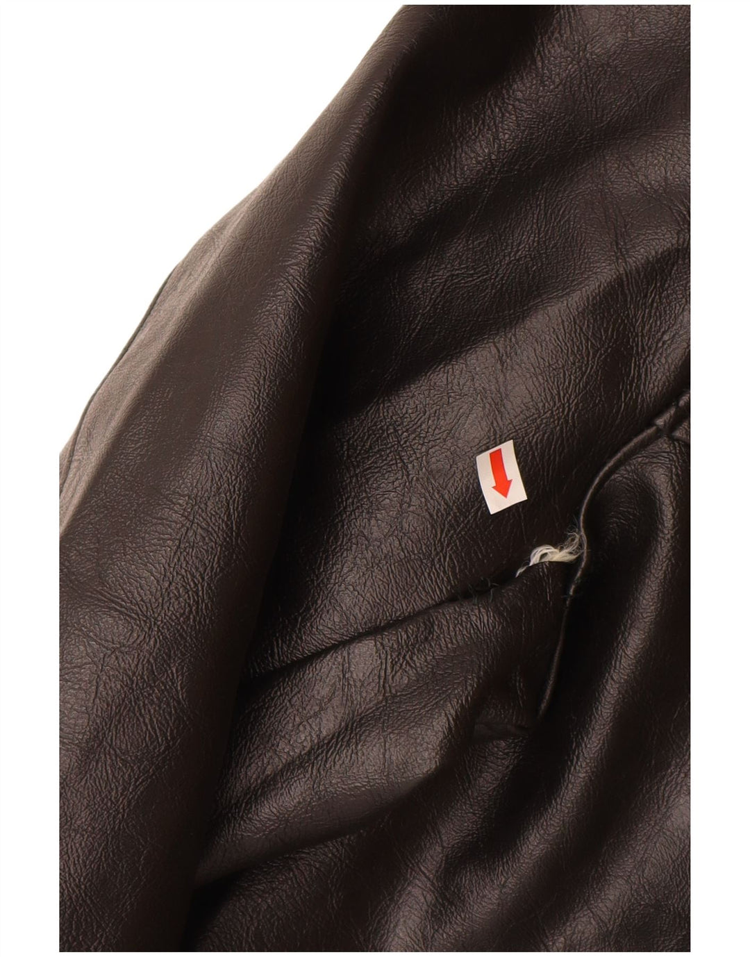 VINTAGE Chaqueta de cuero para hombre Reino Unido 40 Cuero negro grande