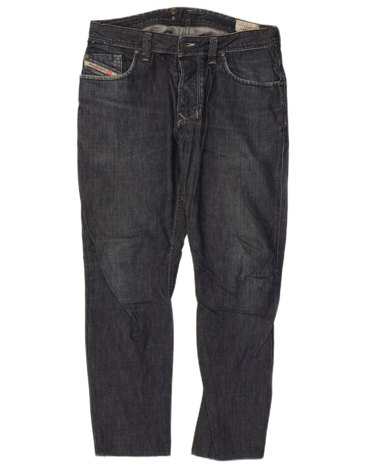 Diesel Hombre Larkee Slim Jeans W33 L27 Azul Marino