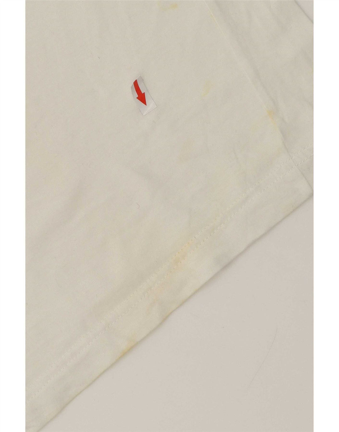 Polo Lotto Hombre Grande Blanco Geométrico