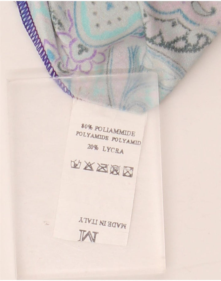 VINTAGE Pantalones casuales de cintura alta para mujer medianos W24 L32 multicolor