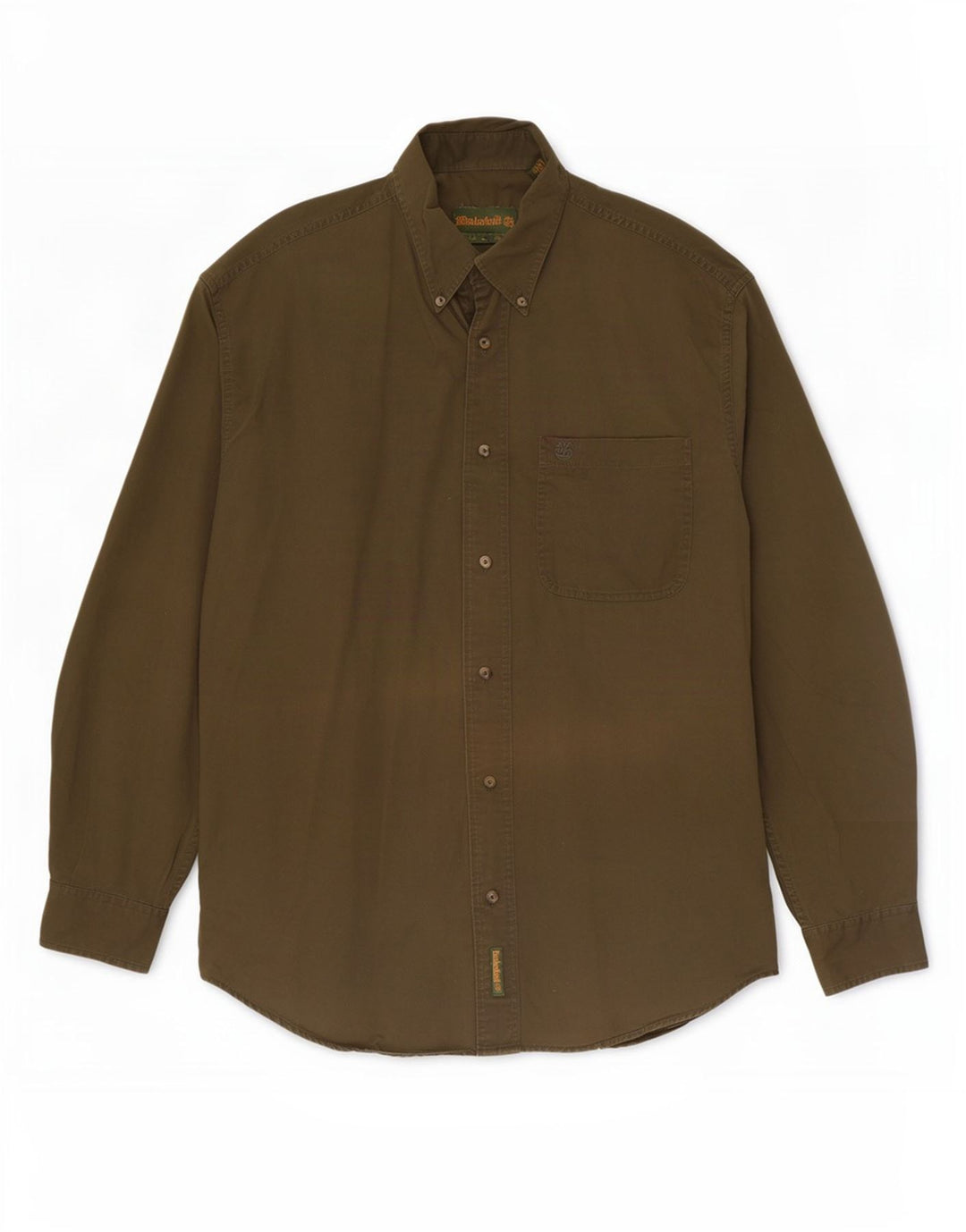 Camisa Timberland Hombre Medium Khaki Algodón