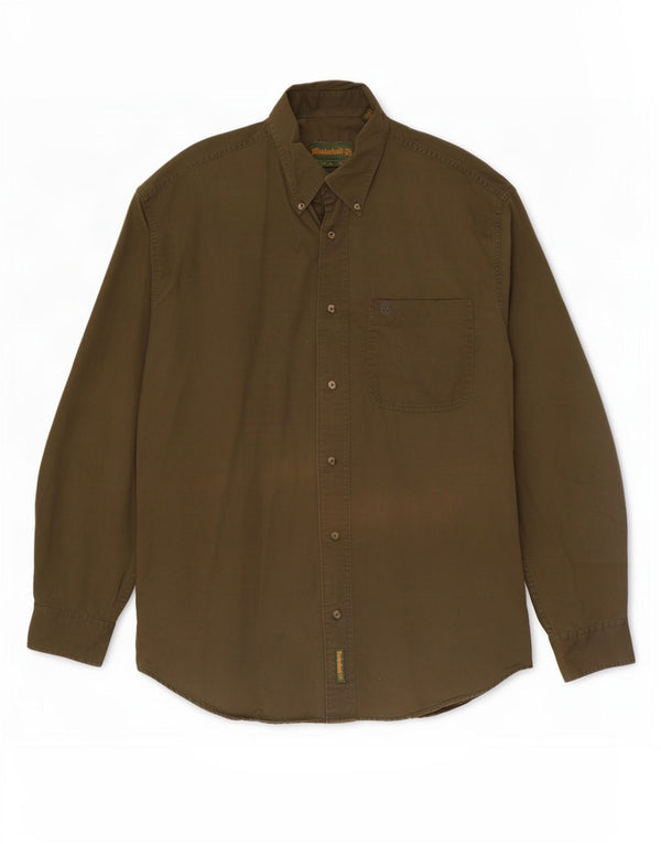 Camisa Timberland Hombre Medium Khaki Algodón