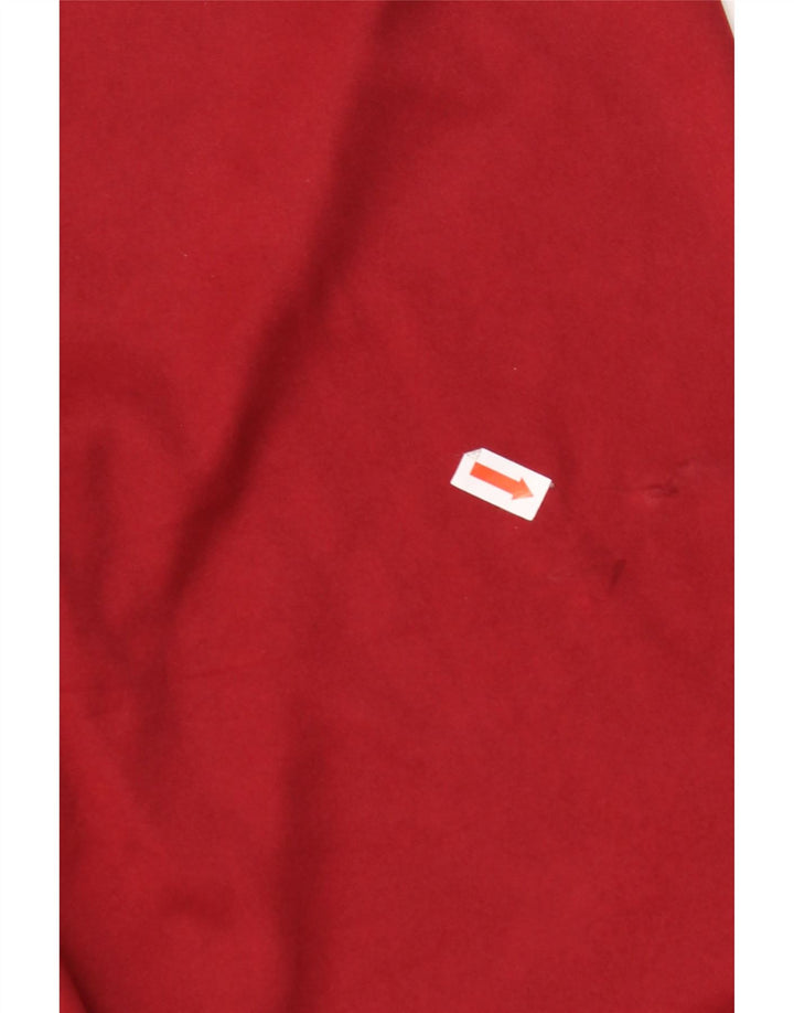 KAPPA Mens Graphic Top Manga Larga 2XL Granate Poliéster