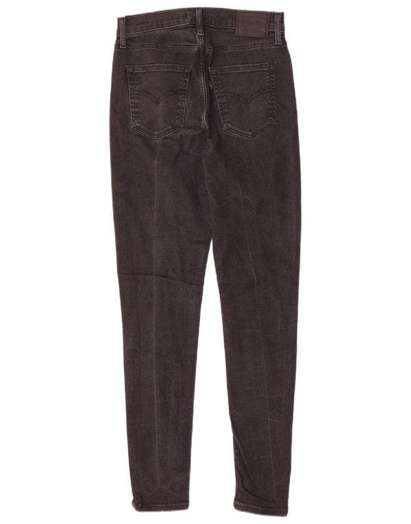 Levi's Vaqueros súper ajustados de talle alto 720 para mujer W30 L29 Algodón negro