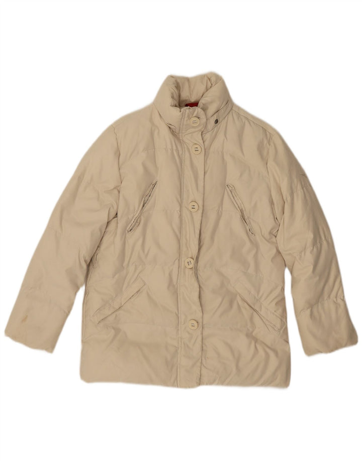 Diadora Chaqueta Acolchada Oversize Niñas 9-10 Años Grande Poliéster Beige