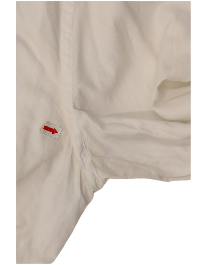 FRED PERRY Camisa ajustada para hombre 2XL Algodón blanco
