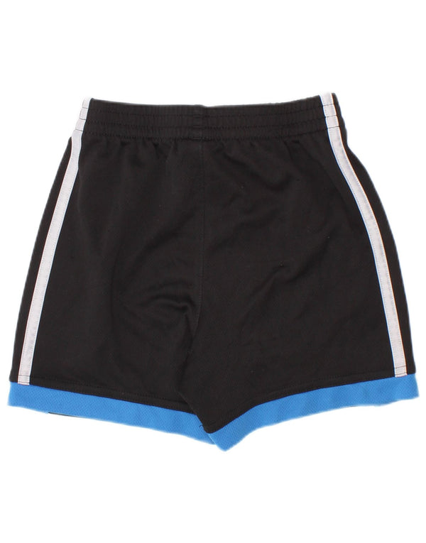 Adidas Pantalones cortos deportivos para niño 2-3 años Negro Colorblock Poliéster