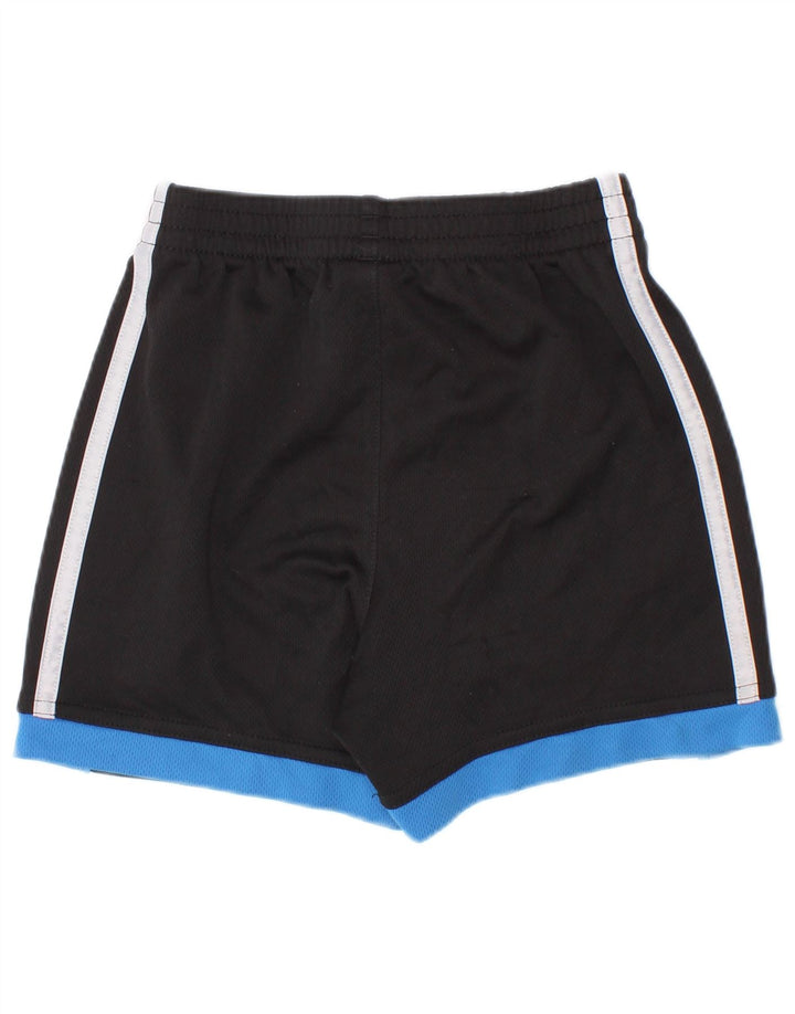 Adidas Pantalones cortos deportivos para niño 2-3 años Negro Colorblock Poliéster