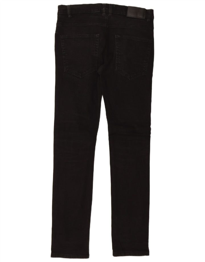 French Connection Vaqueros ajustados para hombre W32 L32 Algodón negro