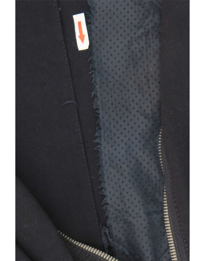 Zara Mens Bomber Jacket UK 40 Large Azul Marino Colorblock
