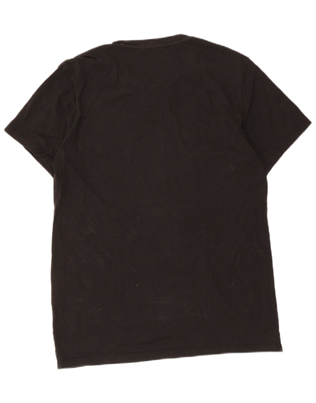 Levi's Camiseta gráfica para hombre Top Medium Black Cotton