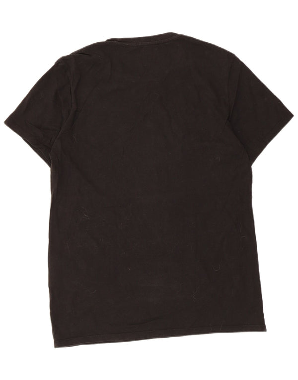 Levi's Camiseta gráfica para hombre Top Medium Black Cotton