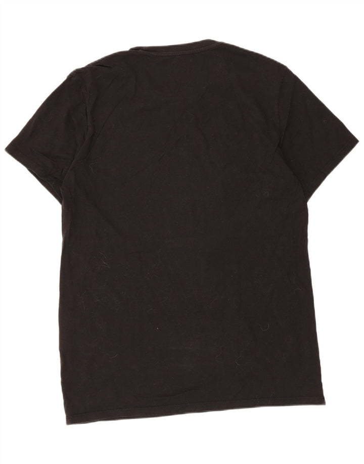 Levi's Camiseta gráfica para hombre Top Medium Black Cotton