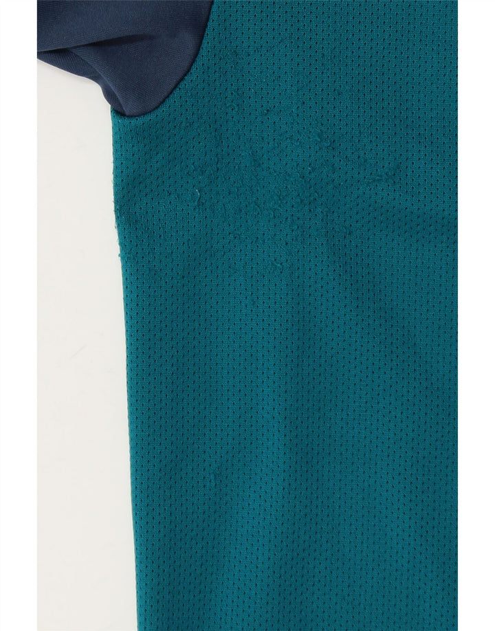 Camiseta PUMA para hombre Top Medium Blue Colourblock Poliéster