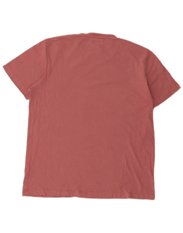 Crew Clothing Camiseta para hombre Top XL Algodón rosa