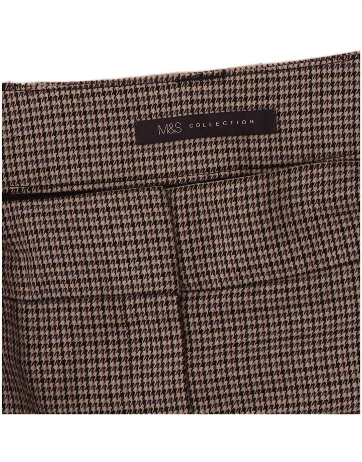 Falda lápiz para mujer Marks & Spencer W32 grande gris pata de gallo