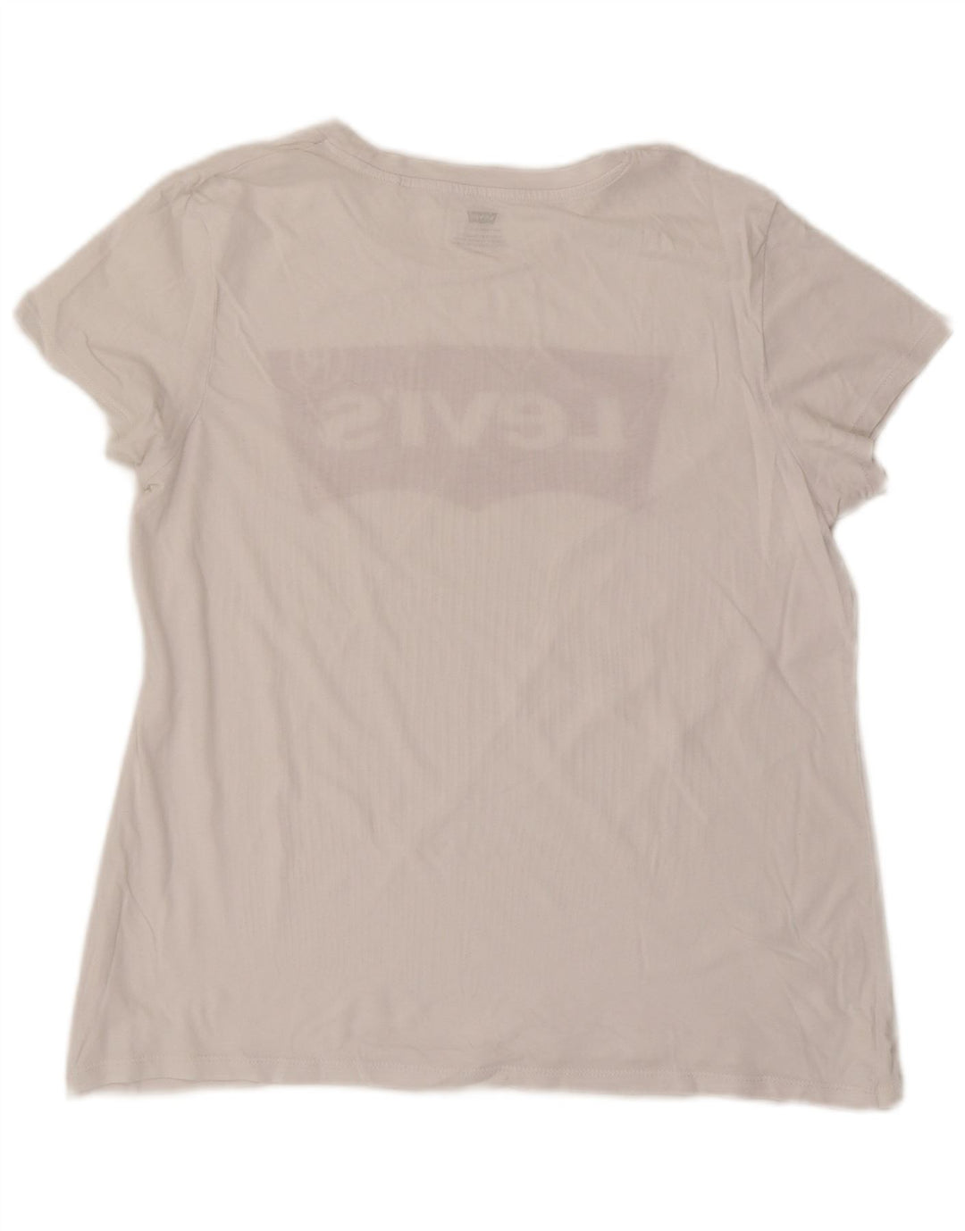 Levi's Camiseta gráfica para mujer Top UK 46 Large White