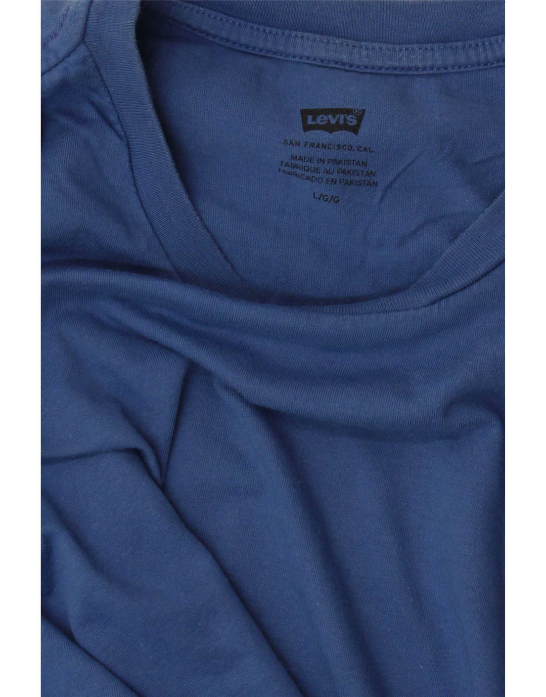 Levi's - Camiseta para hombre, talla grande, color azul