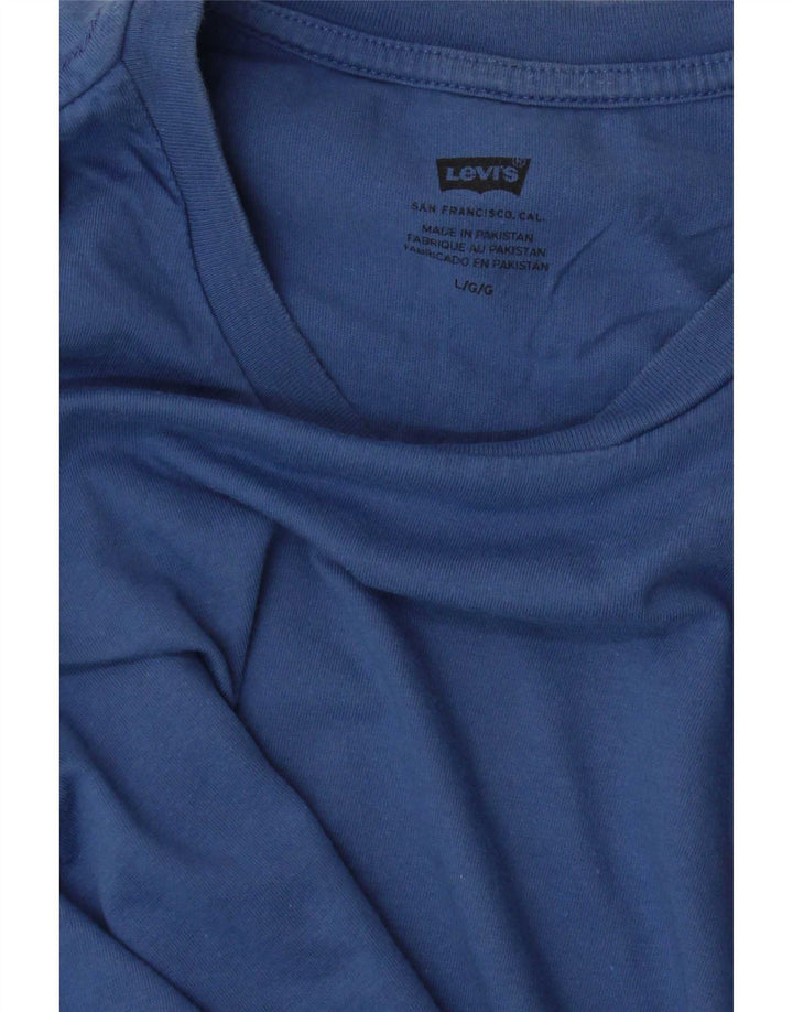 Levi's - Camiseta para hombre, talla grande, color azul