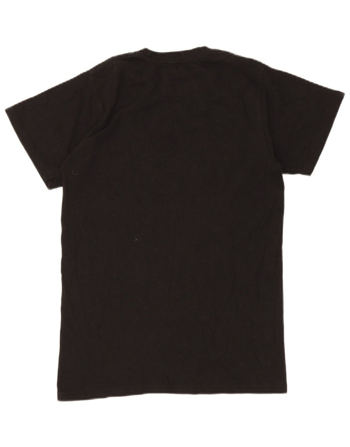 HARD ROCK CAFE Camiseta estampada de Edimburgo para hombre Top pequeño de algodón negro