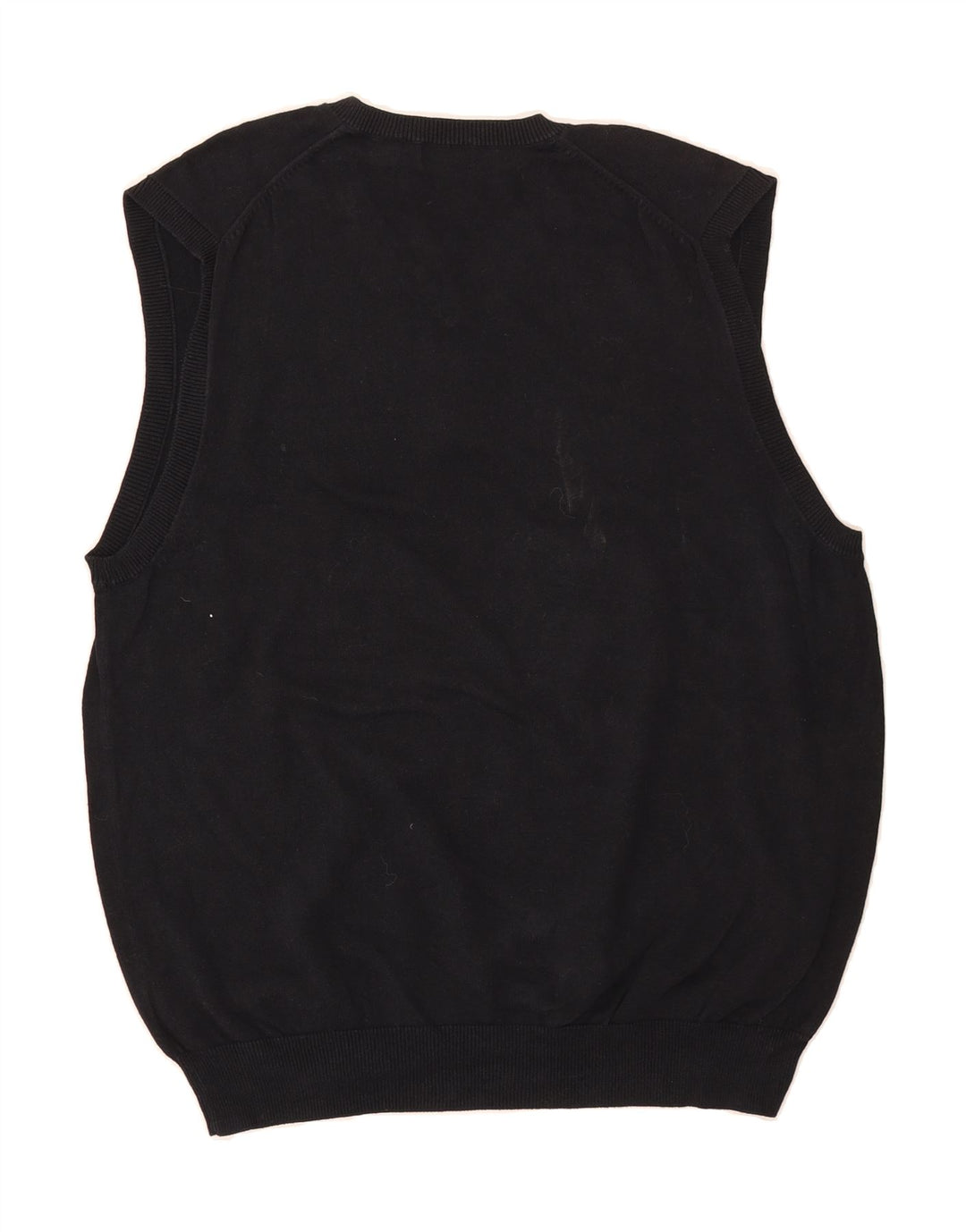 IZOD Mens Izod Vest Tank Top Large Navy Blue Cotton Vintage Izod and Second-Hand Izod from Messina Hembry 