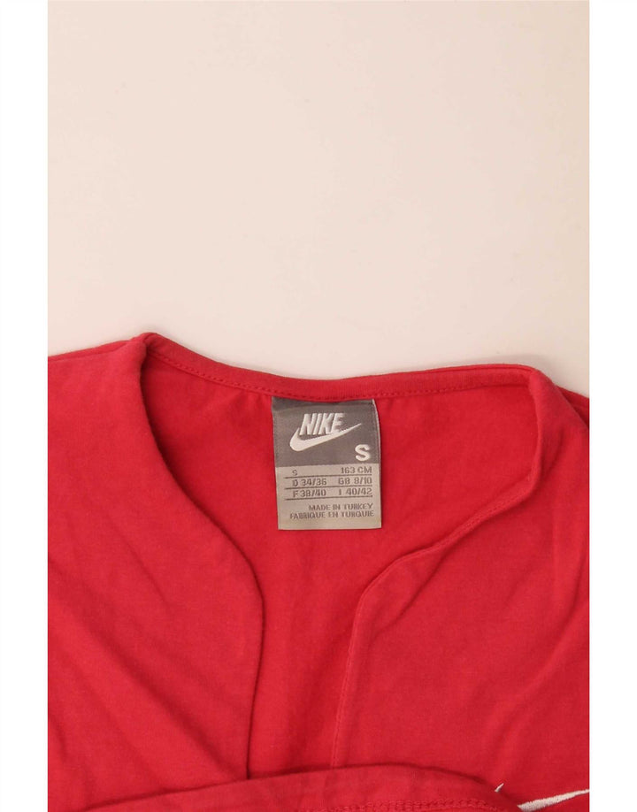 Nike Camiseta Mujer Top UK 8/10 Small Rojo